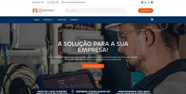 Site novo — fixsolutions.ind.br