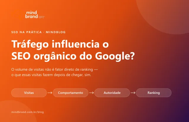 Capa — Tráfego influencia o SEO orgânico do Google?