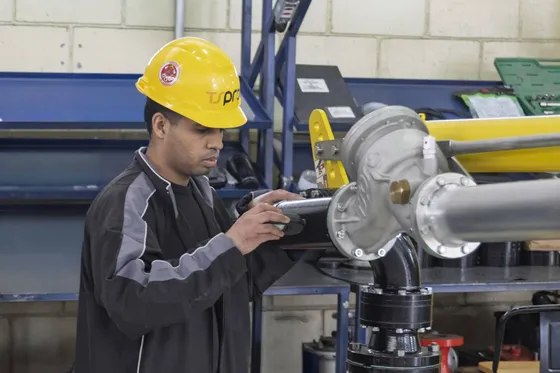 Controle de qualidade na fábrica da TSPro